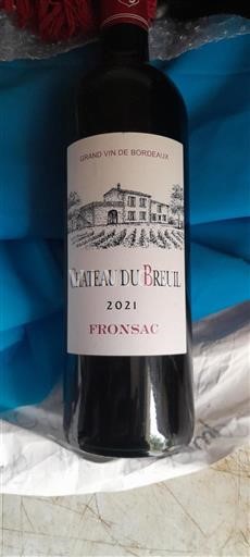 Burdeos Fronsac Château Breuil 2021
