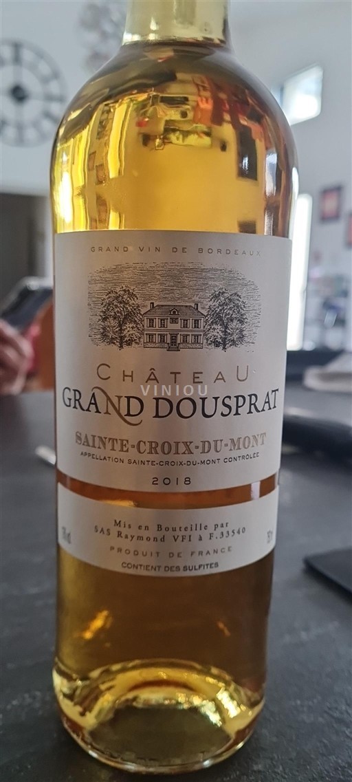 Bordeaux Sainte-Croix-Du-Mont Château Grand Dousprat 2018