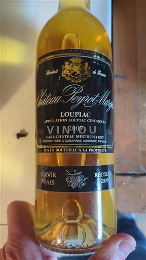 Bordeaux Loupiac Peyrotmargès 2009