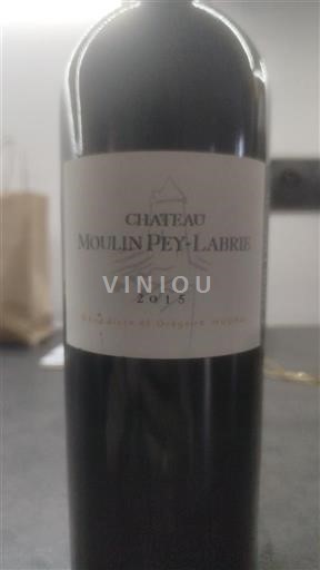 Bordeaux Canon-Fronsac Château Moulin Pey-Labrie 2015