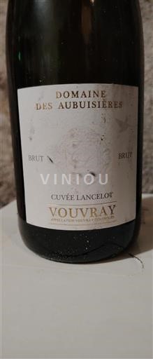 Loiredalen Vouvray Domaine Des Aubuisières Lancelot Icke årgångsbetecknad