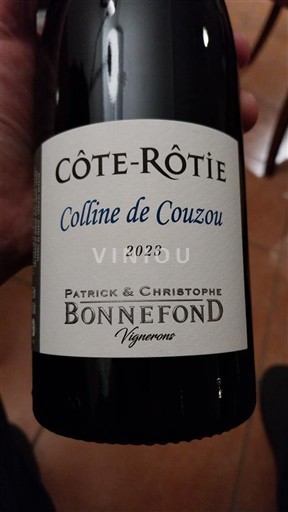 Vale do Ródano Côte-rôtie Patrick & Christophe Bonnefond Colline de Couzou 2023