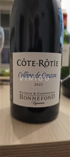 Rhône Valley Côte-Rôtie Patrick & Christophe Bonnefond Colline de Couzou 2023