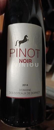 Lothringen Määrittelemätön Domaine Des Coteaux de Dornot Pinot Noir 2014