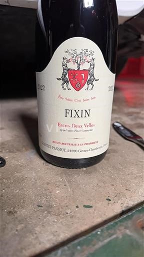 Borgoña Fixin Geantet-Pansiot Entre-Deux Velles 2022