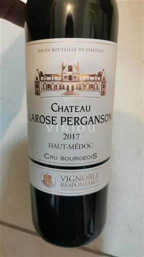 Bordéus Haut-Médoc Cru Bourgeois Château Larose Perganson 2017