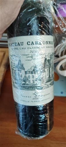 Bordeaux Pessac-Léognan Grand Cru Château Carbonnieux 2016