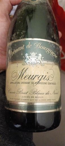 Burgundy Crémant de Bourgogne Caves de Bailly Meurgis Non-Vintage