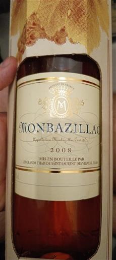 Lounais-Ranska Monbazillac Les Grands Chais de Saint-Laurent 2008