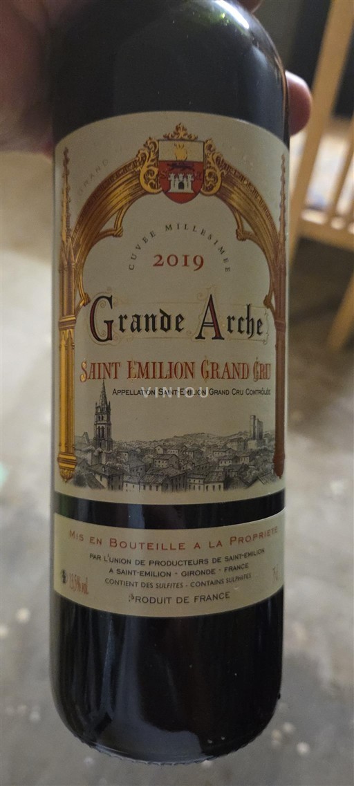 Bordeaux Saint-Émilion Grand Cru Grand Cru Grande Arche 2019