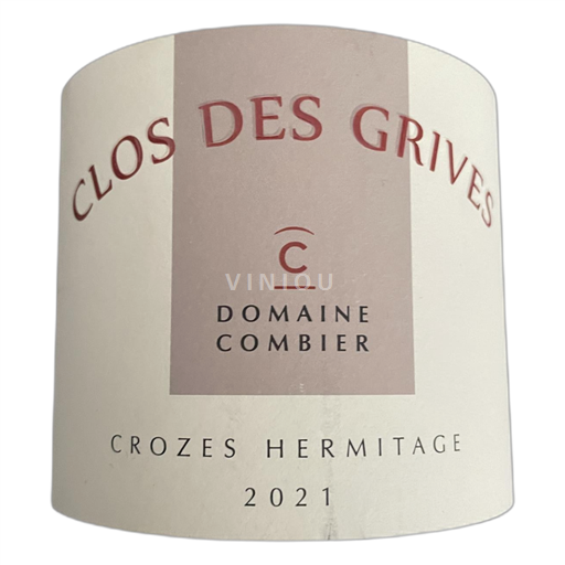 Rhône-dalen Crozes-Hermitage Domaine Combier Clos des Grives 2021