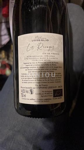 Rhônedalen Ospecificerad Stéphane Usseglio Les Rivages 2020