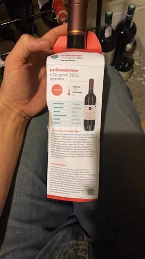 Bordeaux Ikke specificeret La Doussinière L'Originel 2021