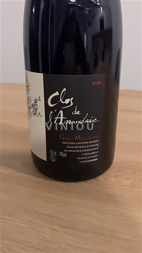 Languedoc Grès de Montpellier Clos de l'Amandaie 2020