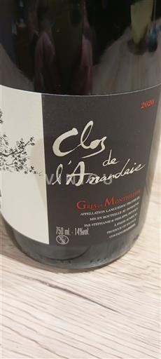 Languedok Grès de Montpellier Clos de l'Amandaie 2020