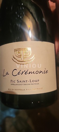 Languedoc Pic-saint-loup La Cérémonie Không niên vụ