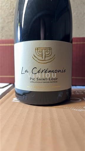 Langvedok Pic-saint-loup La Cérémonie Neleten.