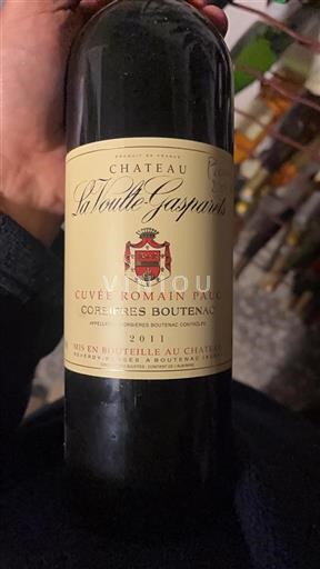 Languedoc Corbières-boutenac Château La Voulte-Gasparets Romain Pauc 2011