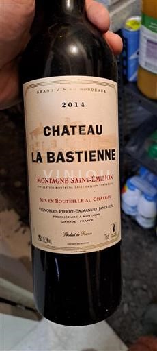 Bordéus Montagne-saint-émilion Château La Bastienne 2014