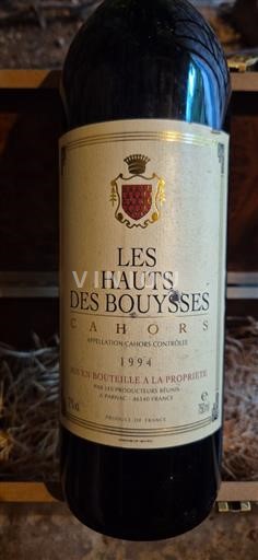 Sud-Ouest Cahors Les Hauts des Bouysses 1994