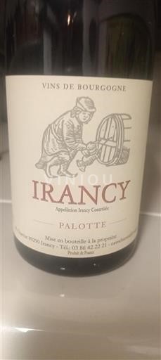 Borgogna Irancy Château Charriot Palotte 2018