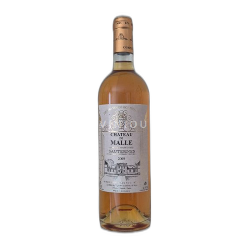 Bordeaux Sauternes Château Malle 2009