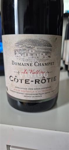 Valle del Rodano Côte-rôtie Domaine Champeyt La Viallière 2019