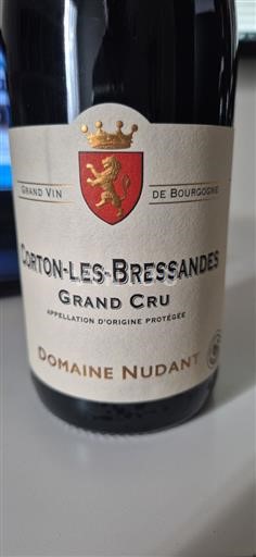 Burgund Corton-Bressandes Grand Cru Domaine Nudant 2020