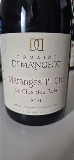 Bourgondië Maranges Premier Cru Domaine Demangeot Le Clos des Rois 2021