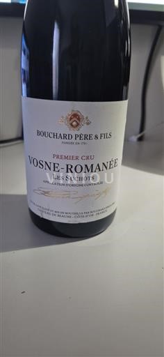 Vin Rouge sec Les Suchots Bouchard Père & Fils 2015 France Bourgogne Vosne-romanée AOC Premier Cru