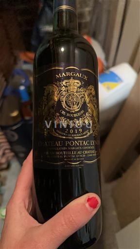 Bordeaux Margaux Cru Bourgeois Château Pontac Lynch 2019