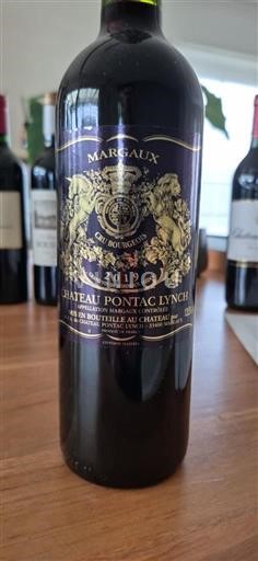 Bordeaux Margaux Cru Bourgeois Château Pontac Lynch 2019