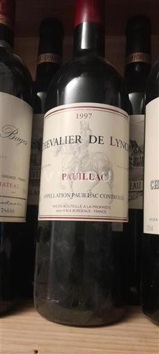 Bordeaux Pauillac Chevalier de Lynch 1997