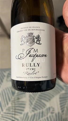 Burgund Rully Premier Cru Jacqueson Raclot 2019