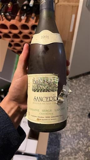 Údolí Loiry Sancerre Domaine Serge Laporte 1991