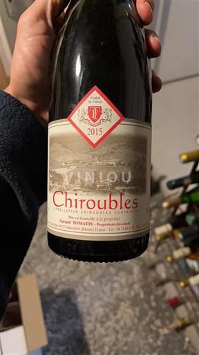 Beaujolais Chiroubles Gérard Tomatis 2015