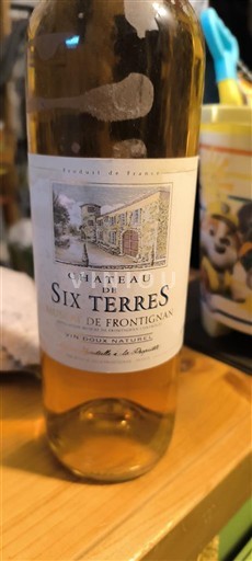 Langvedok Muškat iz Frontignana Château Six Terres Neleten.
