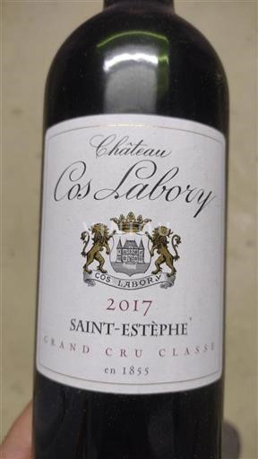 Bordéus Saint-Estèphe Grand Cru Château Cos Labory 2017