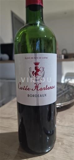 Bordeaux Cuvée Hortense Neleten.