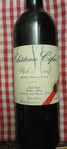 Zuidwest-Frankrijk Pécharmant Château Cifar 1999