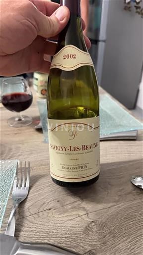 Burgundija Savigny-lès-beaune Domaine Prin 2002