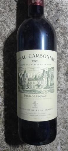 Burdeos Pessac-Léognan Grand Cru Château Carbonnieux 1999