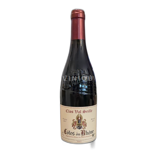 Thung lũng Rhône Côtes-du-rhône Clos Val Seille Réserve 2017