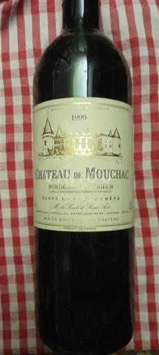 Bordéus Bordeaux Superior Château Mouchac 1999