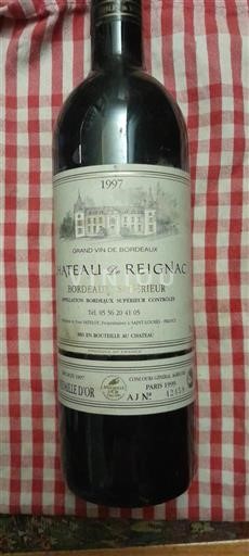 Burdeos Bordeaux superior Château Reignac 1997
