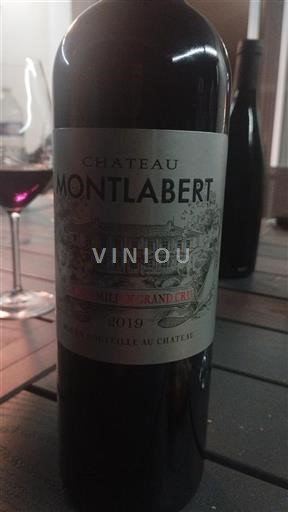Burdeos Saint-Émilion Gran Cru Grand Cru Montlabert 2019