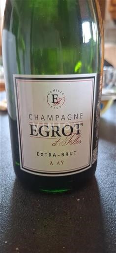 Champaña Champán Egrot et Filles Sin añada