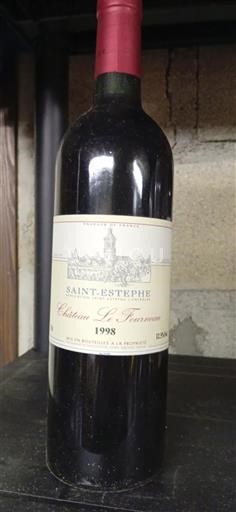 Bordéus Saint-Estèphe Château Le Fourneau 1998