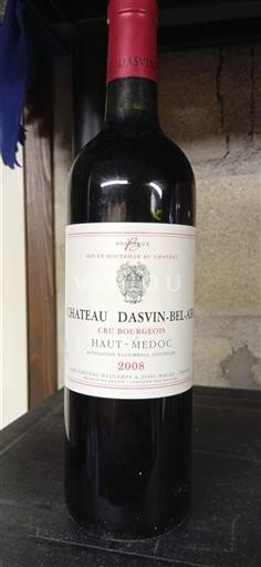 Burdeos Haut-Médoc Cru Bourgeois Château Dasvin-Bel-Air 2008