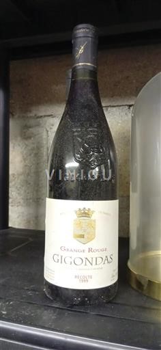 Údolí Rhôny Gigondas Grange Rouge 1999